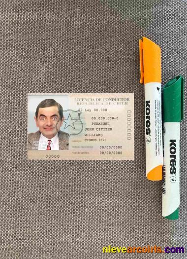 Chile licencia de conductor photolook